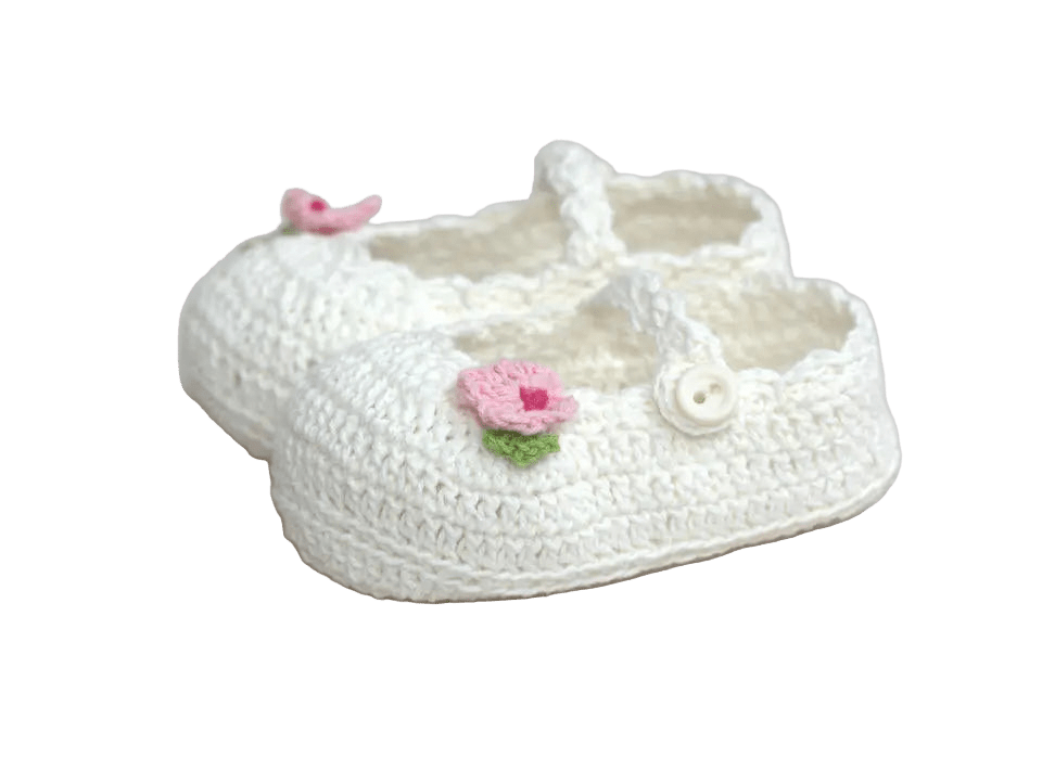 Christening Baby Booties 62E Oli Prik Copenhagen